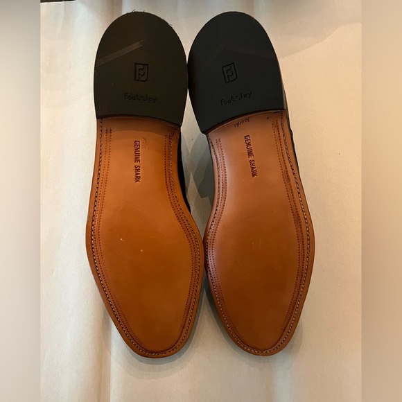 Vintage Footjoy Classics Genuine Sharkskin Oxford Shoes Size 14 - Picture 10 of 14